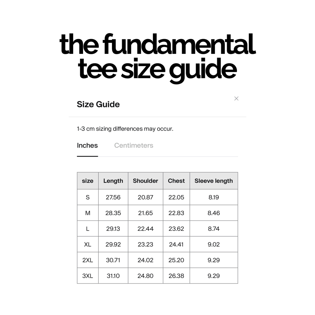 THE FUNDAMENTAL TEE