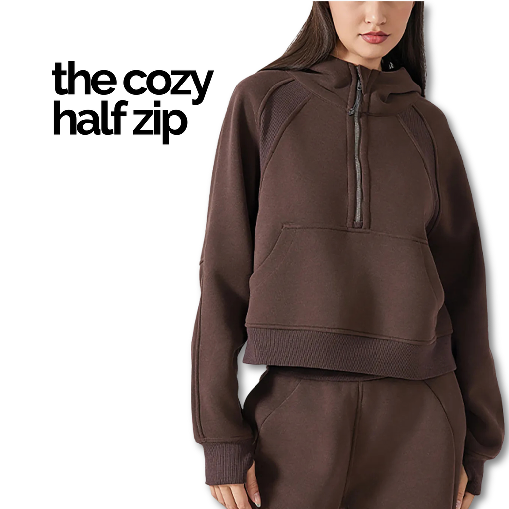 THE COZY HALF ZIP